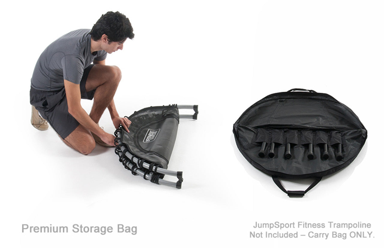 STORAGE & CARRY BAG FOR HALF-FOLD FITNESS TRAMPOLINES, PREMIUM | 39"